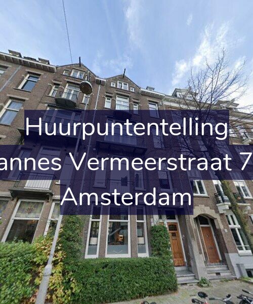 Foto gevel Huurpuntentelling voor Johannes Vermeerstraat 73-2, Amsterdam