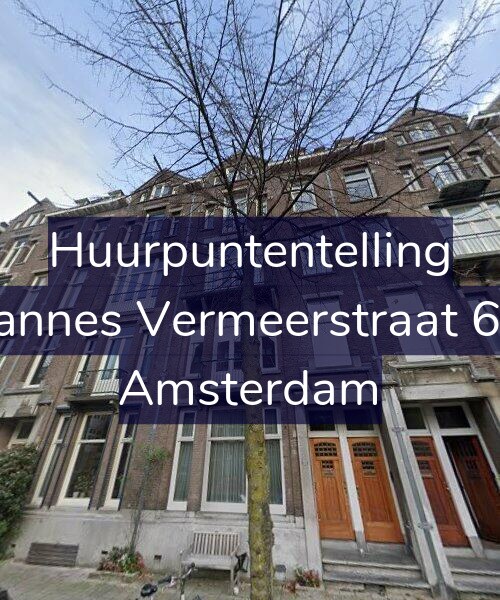 Foto gevel Huurpuntentelling voor Johannes Vermeerstraat 69-2, Amsterdam