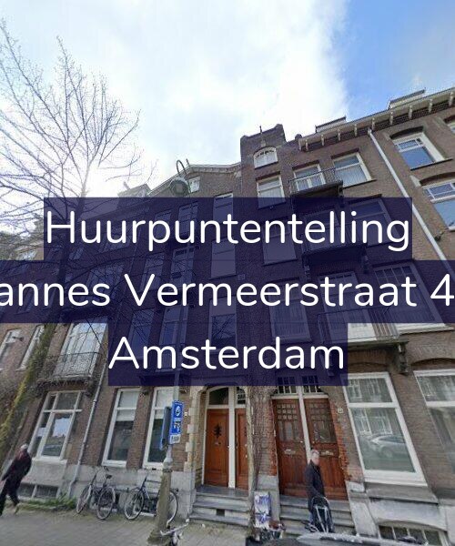 Foto gevel Huurpuntentelling voor Johannes Vermeerstraat 46-3, Amsterdam