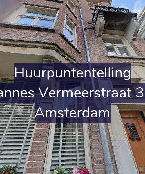 Foto gevel Huurpuntentelling voor Johannes Vermeerstraat 34-H, Amsterdam