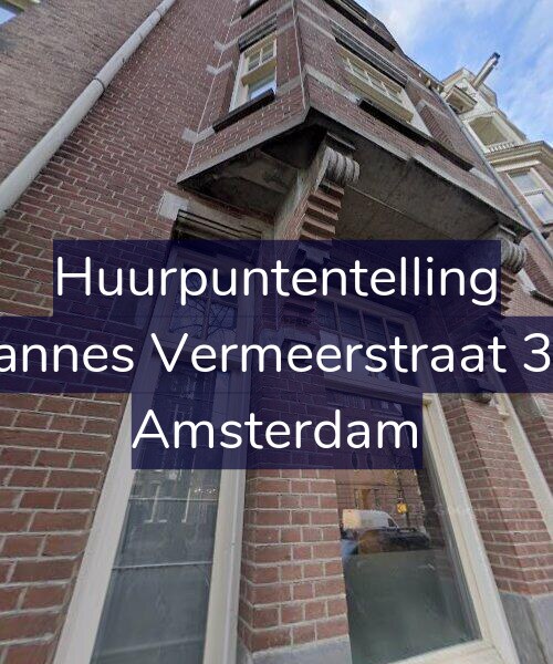 Foto gevel Huurpuntentelling voor Johannes Vermeerstraat 36-3, Amsterdam