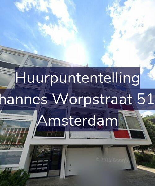 Foto gevel Huurpuntentelling voor Johannes Worpstraat 51-1, Amsterdam