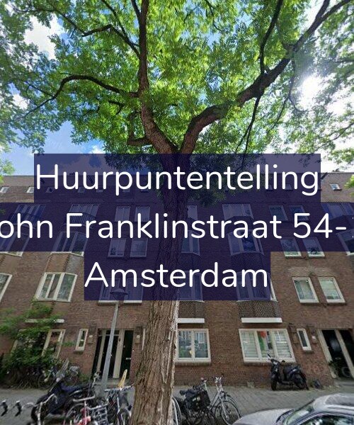 Foto gevel Huurpuntentelling voor John Franklinstraat 54-1, Amsterdam