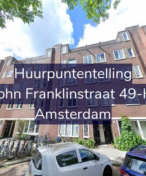 Foto gevel Huurpuntentelling voor John Franklinstraat 49-H, Amsterdam