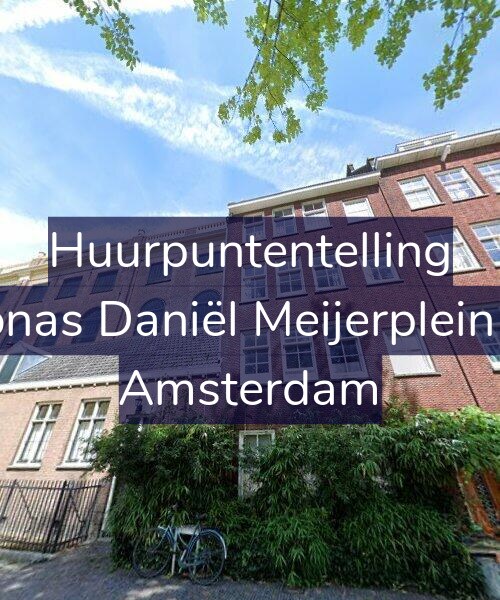 Foto gevel Huurpuntentelling voor Jonas Daniël Meijerplein 9, Amsterdam