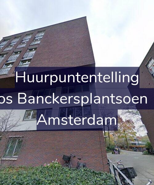 Foto gevel Huurpuntentelling voor Joos Banckersplantsoen 10, Amsterdam