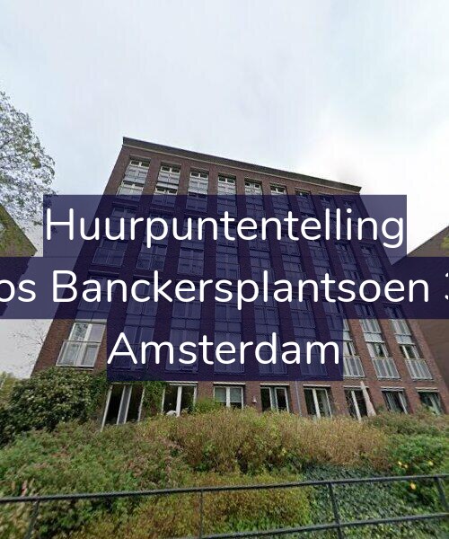 Foto gevel Huurpuntentelling voor Joos Banckersplantsoen 33, Amsterdam