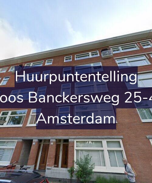 Foto gevel Huurpuntentelling voor Joos Banckersweg 25-4, Amsterdam