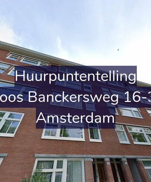 Foto gevel Huurpuntentelling voor Joos Banckersweg 16-3, Amsterdam