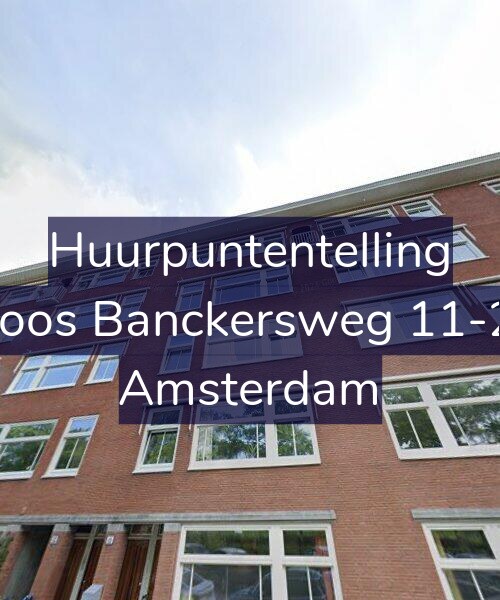 Foto gevel Huurpuntentelling voor Joos Banckersweg 11-2, Amsterdam