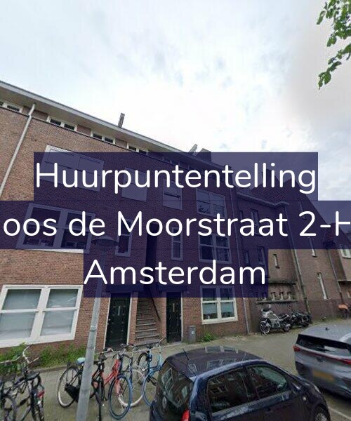 Foto gevel Huurpuntentelling voor Joos de Moorstraat 2-H, Amsterdam