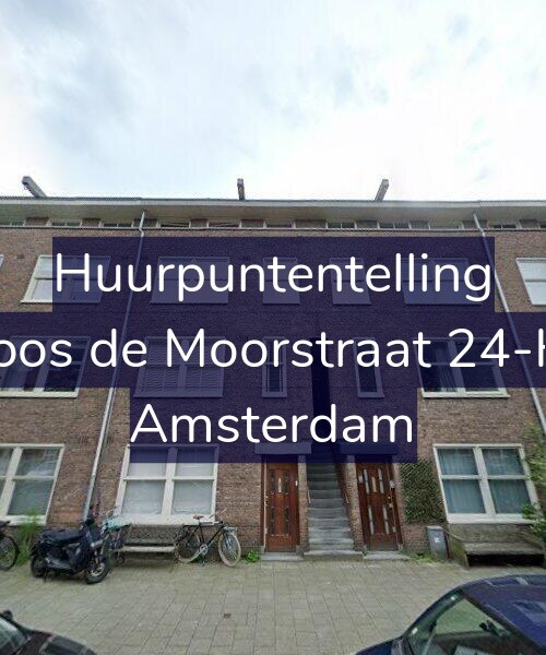 Foto gevel Huurpuntentelling voor Joos de Moorstraat 24-H, Amsterdam