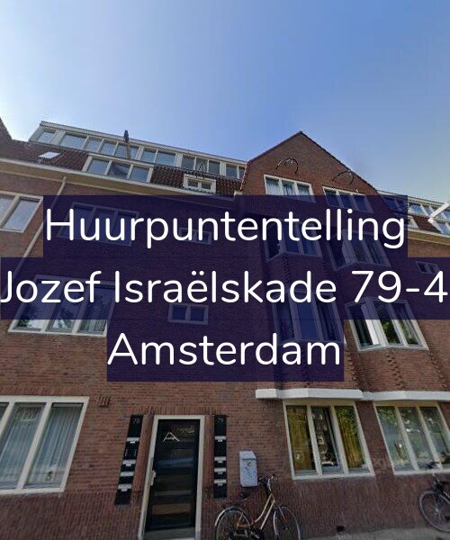 Foto gevel Huurpuntentelling voor Jozef Israëlskade 79-4, Amsterdam