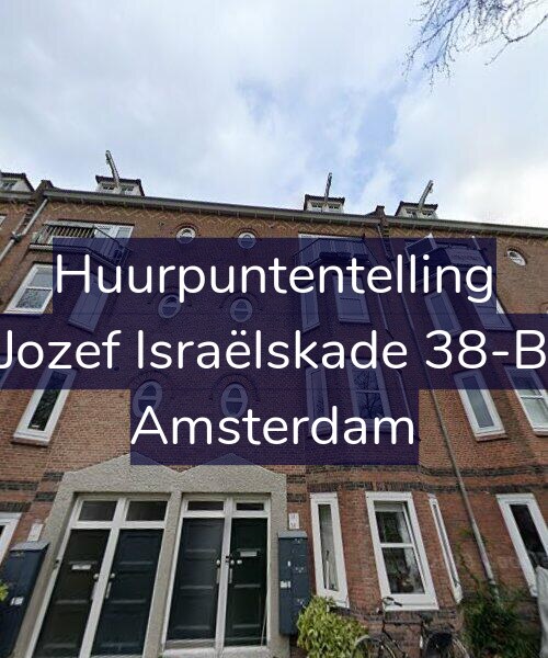 Foto gevel Huurpuntentelling voor Jozef Israëlskade 38-B, Amsterdam