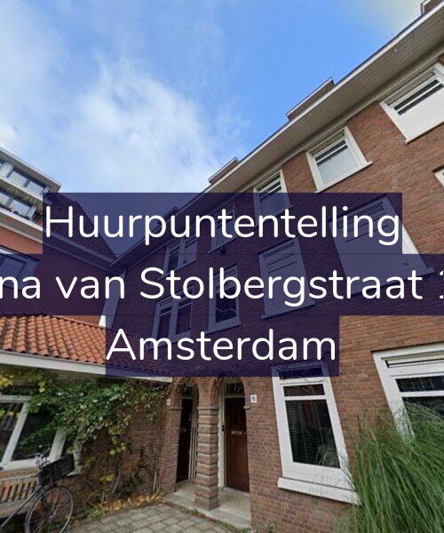 Foto gevel Huurpuntentelling voor Juliana van Stolbergstraat 18-1, Amsterdam