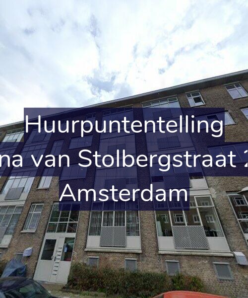 Foto gevel Huurpuntentelling voor Juliana van Stolbergstraat 27-1, Amsterdam