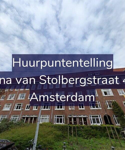 Foto gevel Huurpuntentelling voor Juliana van Stolbergstraat 40-1, Amsterdam