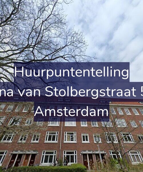 Foto gevel Huurpuntentelling voor Juliana van Stolbergstraat 52-3, Amsterdam