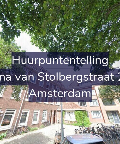 Foto gevel Huurpuntentelling voor Juliana van Stolbergstraat 24-1, Amsterdam