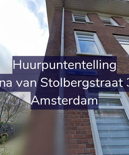 Foto gevel Huurpuntentelling voor Juliana van Stolbergstraat 34-2, Amsterdam