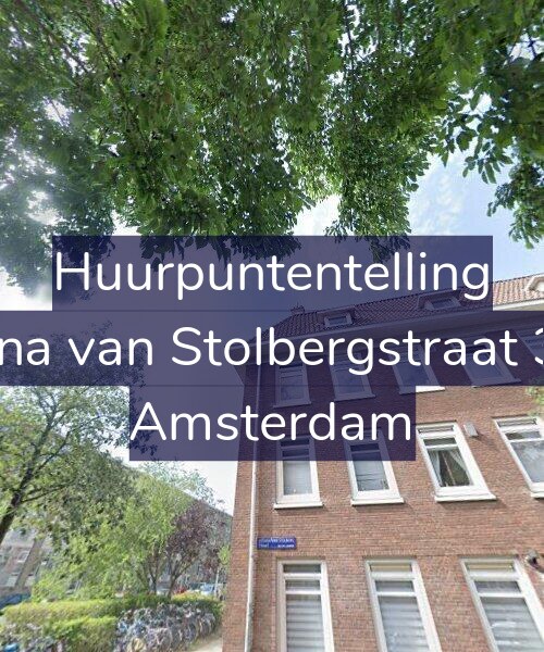 Foto gevel Huurpuntentelling voor Juliana van Stolbergstraat 32-3, Amsterdam