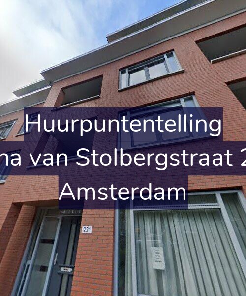 Foto gevel Huurpuntentelling voor Juliana van Stolbergstraat 22-G, Amsterdam