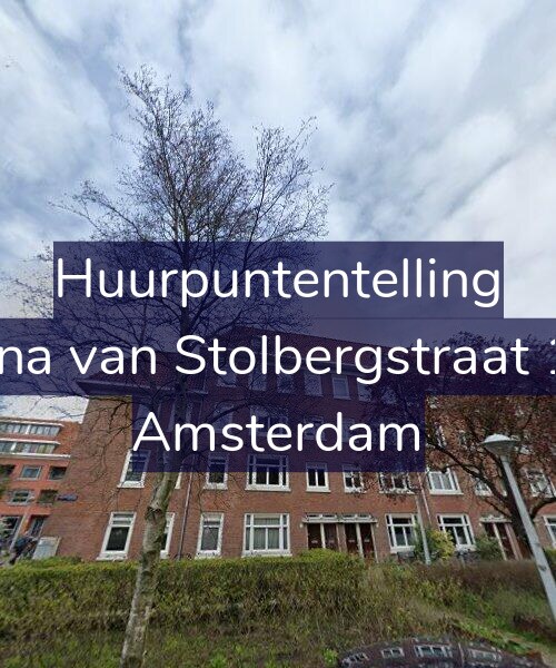 Foto gevel Huurpuntentelling voor Juliana van Stolbergstraat 10-1, Amsterdam