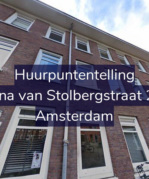 Foto gevel Huurpuntentelling voor Juliana van Stolbergstraat 28-2, Amsterdam