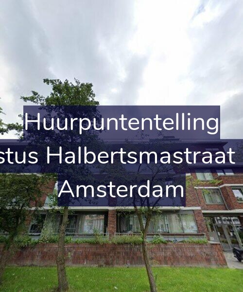 Foto gevel Huurpuntentelling voor Justus Halbertsmastraat 55, Amsterdam