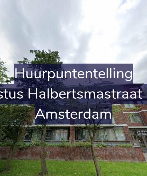 Foto gevel Huurpuntentelling voor Justus Halbertsmastraat 73, Amsterdam