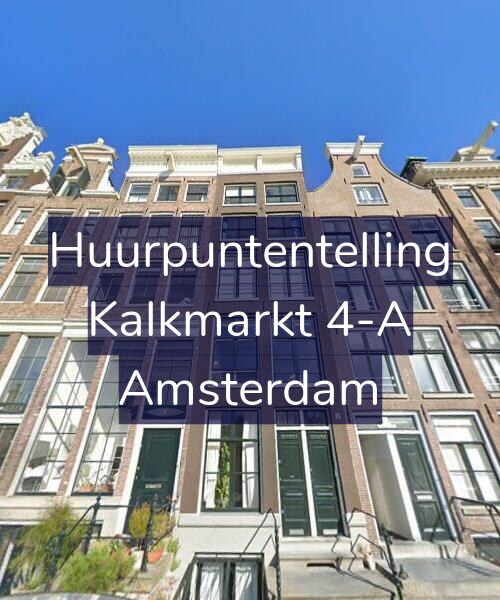 Foto gevel Huurpuntentelling voor Kalkmarkt 4-A, Amsterdam