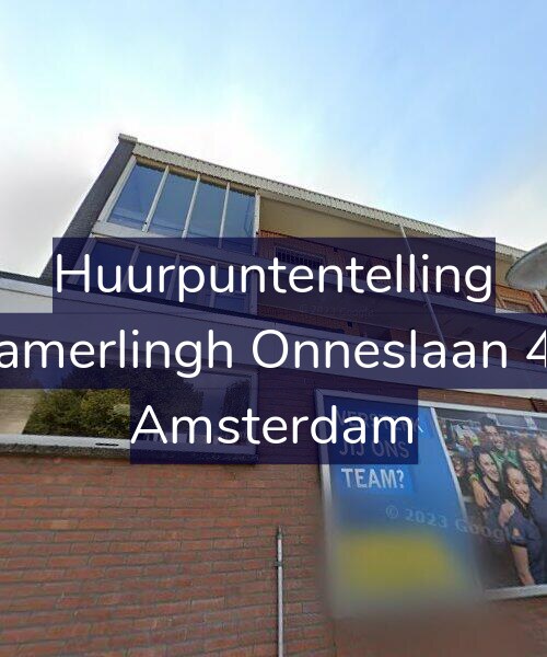Foto gevel Huurpuntentelling voor Kamerlingh Onneslaan 48, Amsterdam