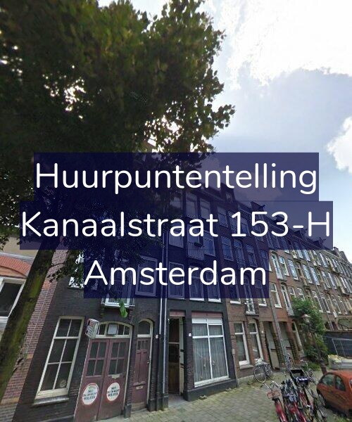 Foto gevel Huurpuntentelling voor Kanaalstraat 153-H, Amsterdam