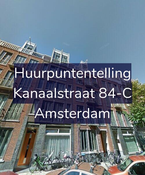 Foto gevel Huurpuntentelling voor Kanaalstraat 84-C, Amsterdam
