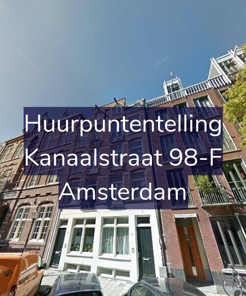 Foto gevel Huurpuntentelling voor Kanaalstraat 98-F, Amsterdam