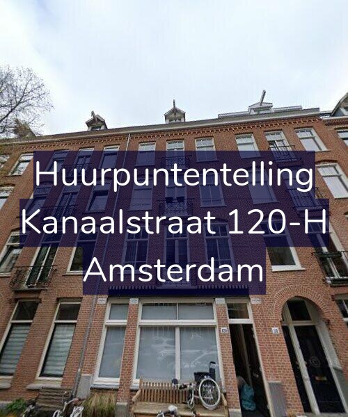 Foto gevel Huurpuntentelling voor Kanaalstraat 120-H, Amsterdam