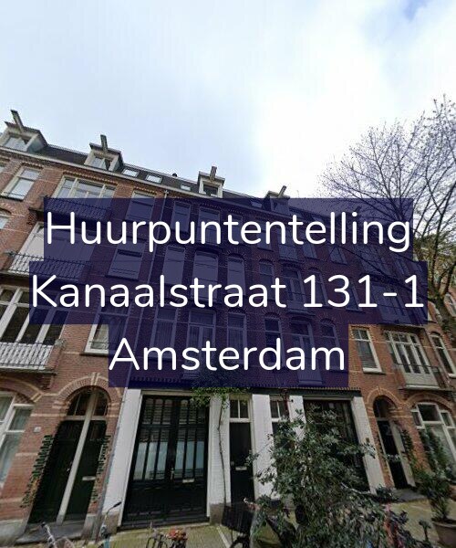 Foto gevel Huurpuntentelling voor Kanaalstraat 131-1, Amsterdam
