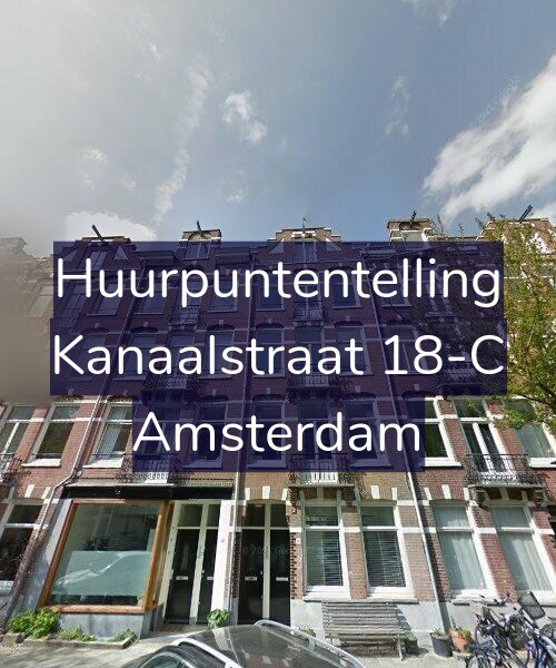 Foto gevel Huurpuntentelling voor Kanaalstraat 18-C, Amsterdam
