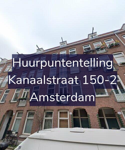 Foto gevel Huurpuntentelling voor Kanaalstraat 150-2, Amsterdam