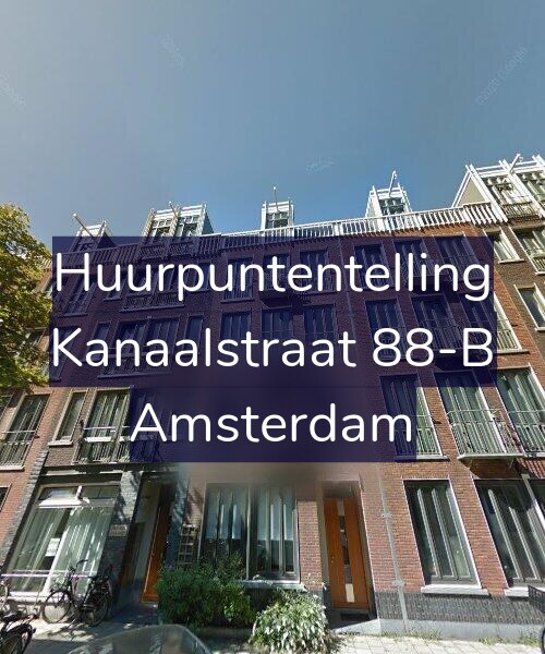 Foto gevel Huurpuntentelling voor Kanaalstraat 88-B, Amsterdam