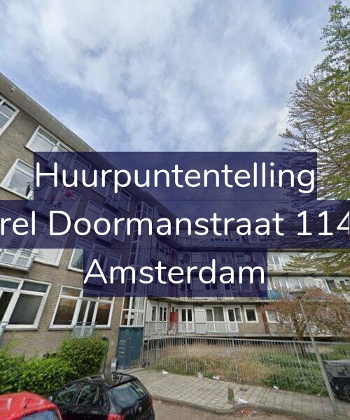 Foto gevel Huurpuntentelling voor Karel Doormanstraat 114-1, Amsterdam