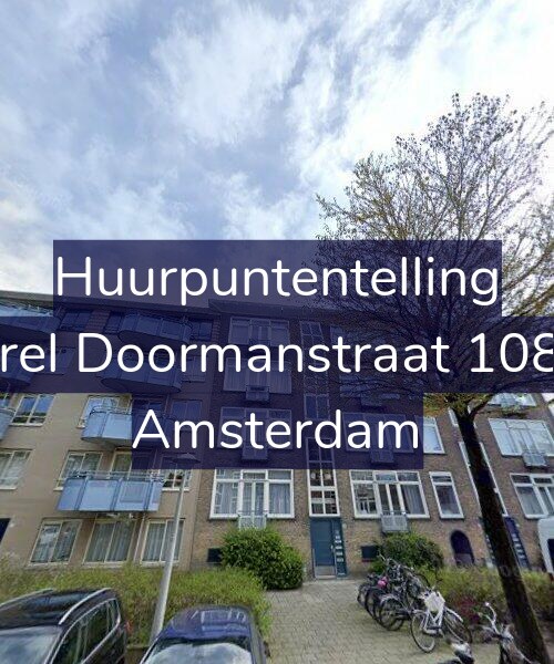 Foto gevel Huurpuntentelling voor Karel Doormanstraat 108-3, Amsterdam