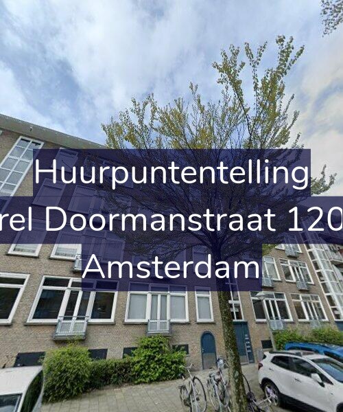 Foto gevel Huurpuntentelling voor Karel Doormanstraat 120-H, Amsterdam