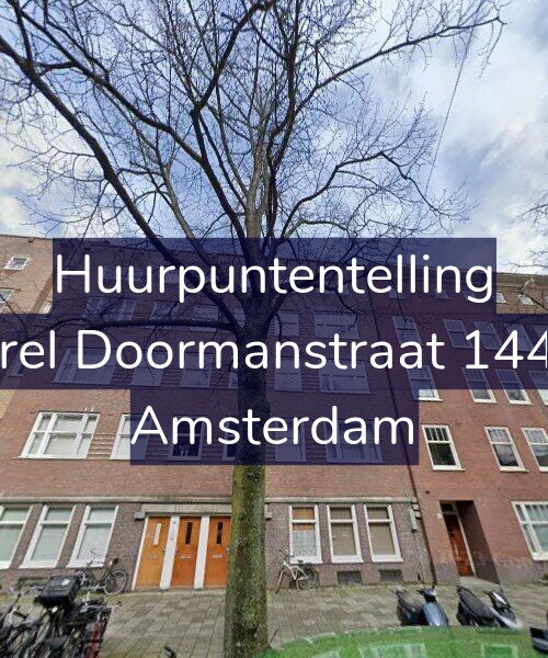 Foto gevel Huurpuntentelling voor Karel Doormanstraat 144-4, Amsterdam