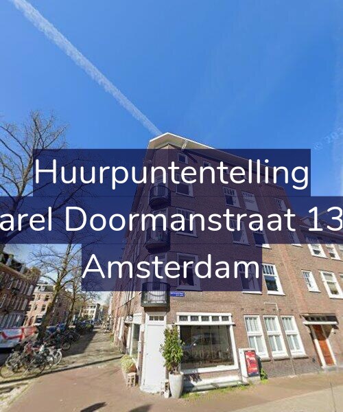Foto gevel Huurpuntentelling voor Karel Doormanstraat 138, Amsterdam