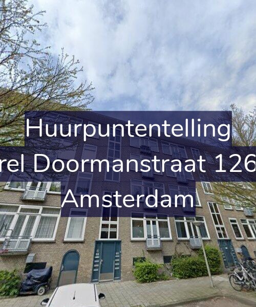 Foto gevel Huurpuntentelling voor Karel Doormanstraat 126-H, Amsterdam