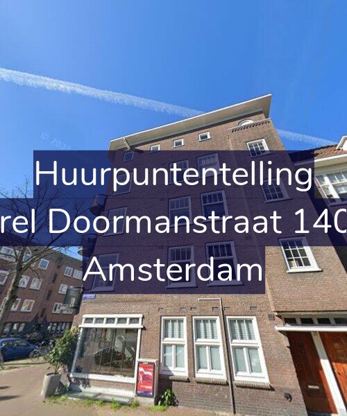 Foto gevel Huurpuntentelling voor Karel Doormanstraat 140-2, Amsterdam