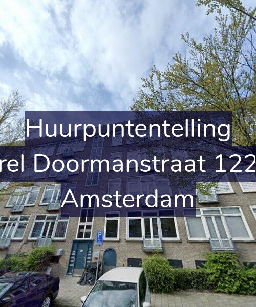 Foto gevel Huurpuntentelling voor Karel Doormanstraat 122-H, Amsterdam