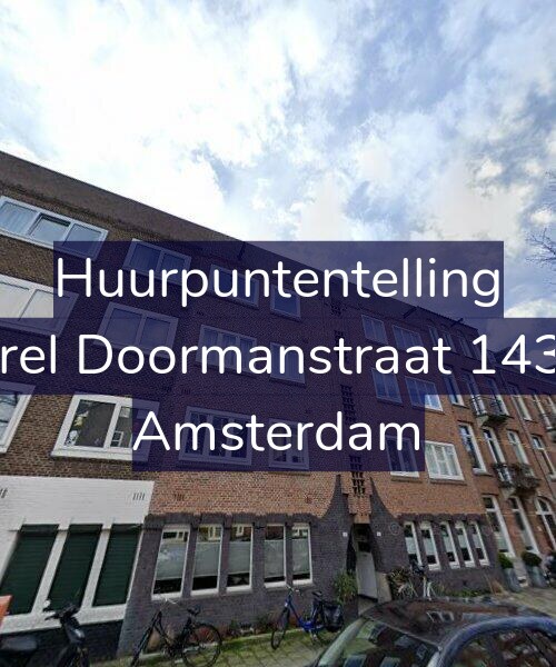 Foto gevel Huurpuntentelling voor Karel Doormanstraat 143-2, Amsterdam