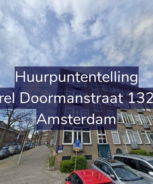 Foto gevel Huurpuntentelling voor Karel Doormanstraat 132-H, Amsterdam